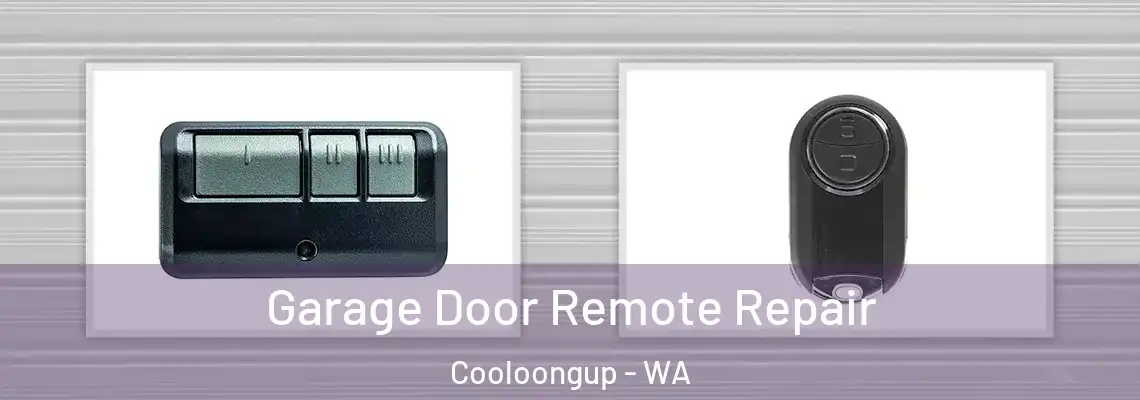 Garage Door Remote Repair Cooloongup - WA