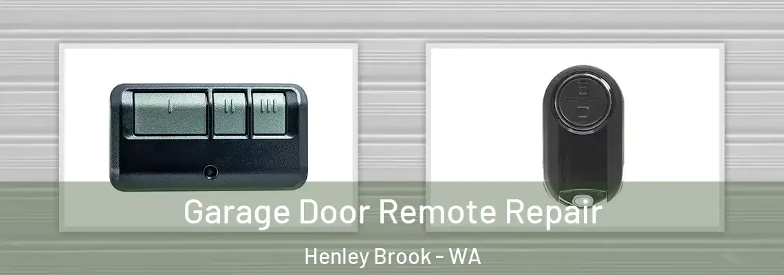 Garage Door Remote Repair Henley Brook - WA