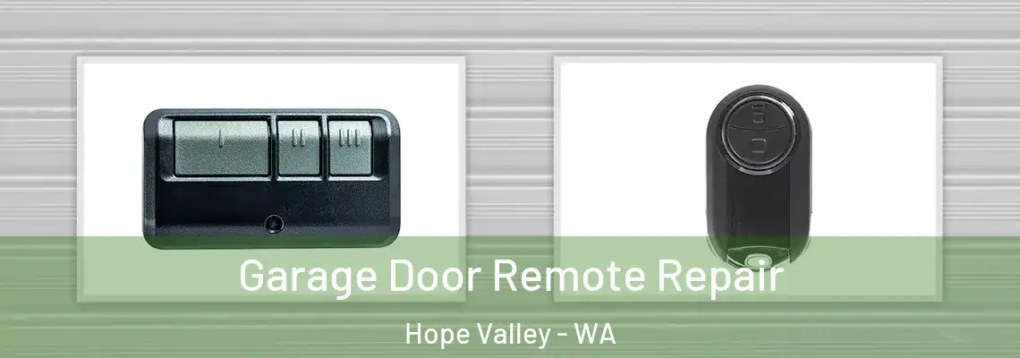 Garage Door Remote Repair Hope Valley - WA