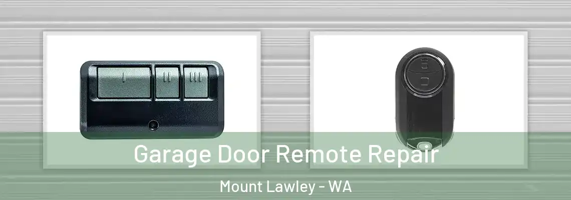 Garage Door Remote Repair Mount Lawley - WA