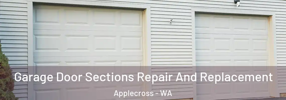 Garage Door Sections Repair And Replacement Applecross - WA