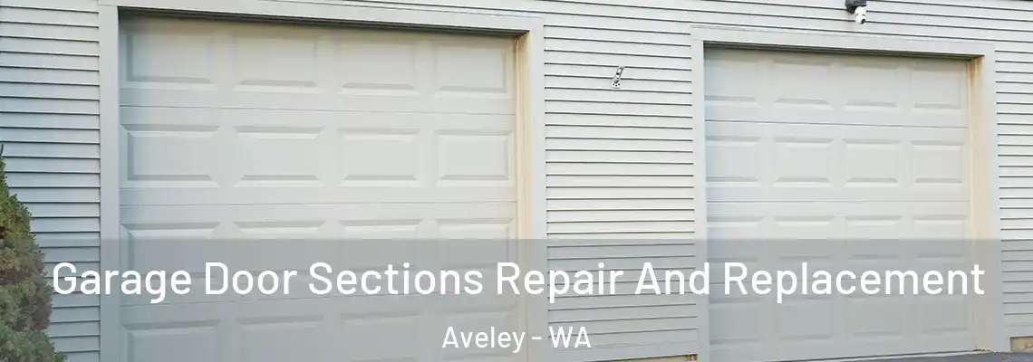 Garage Door Sections Repair And Replacement Aveley - WA