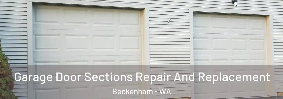 Garage Door Sections Repair And Replacement Beckenham - WA