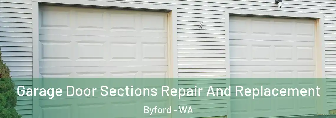Garage Door Sections Repair And Replacement Byford - WA