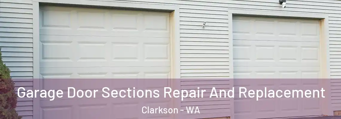 Garage Door Sections Repair And Replacement Clarkson - WA