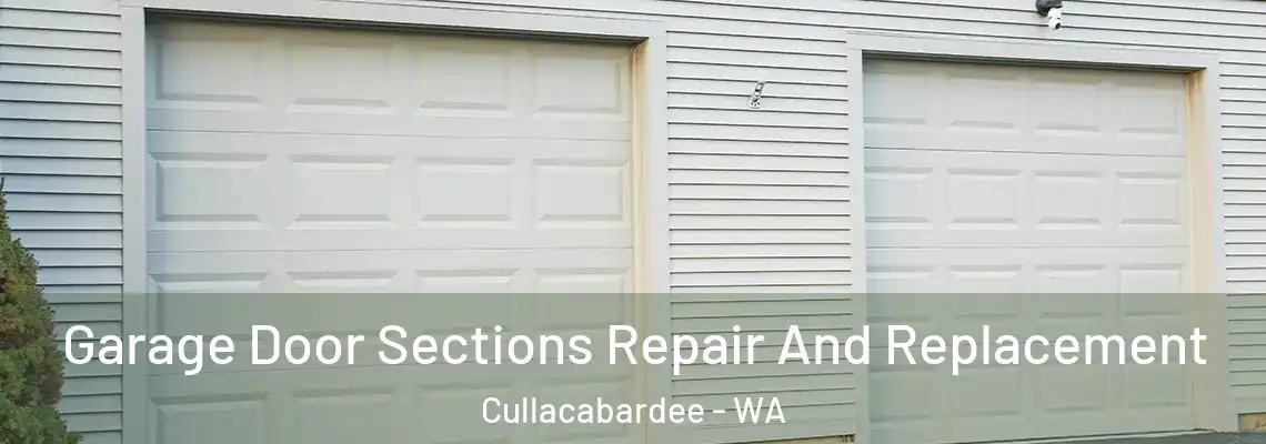 Garage Door Sections Repair And Replacement Cullacabardee - WA