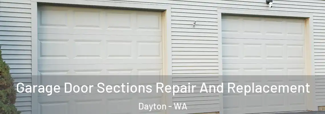  Garage Door Sections Repair And Replacement Dayton - WA