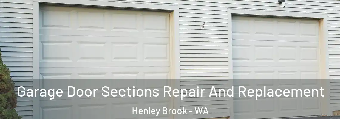  Garage Door Sections Repair And Replacement Henley Brook - WA