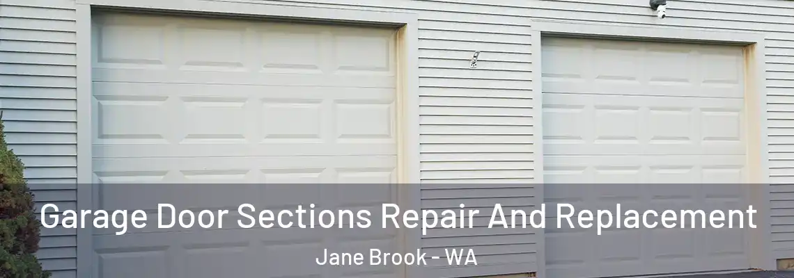Garage Door Sections Repair And Replacement Jane Brook - WA