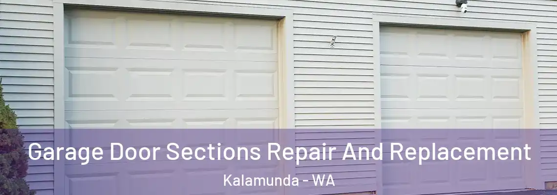 Garage Door Sections Repair And Replacement Kalamunda - WA