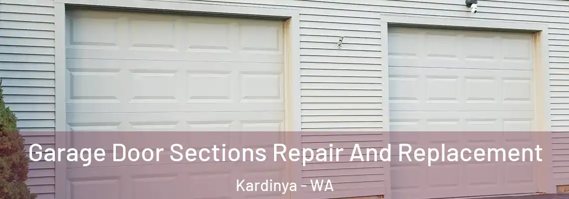Garage Door Sections Repair And Replacement Kardinya - WA
