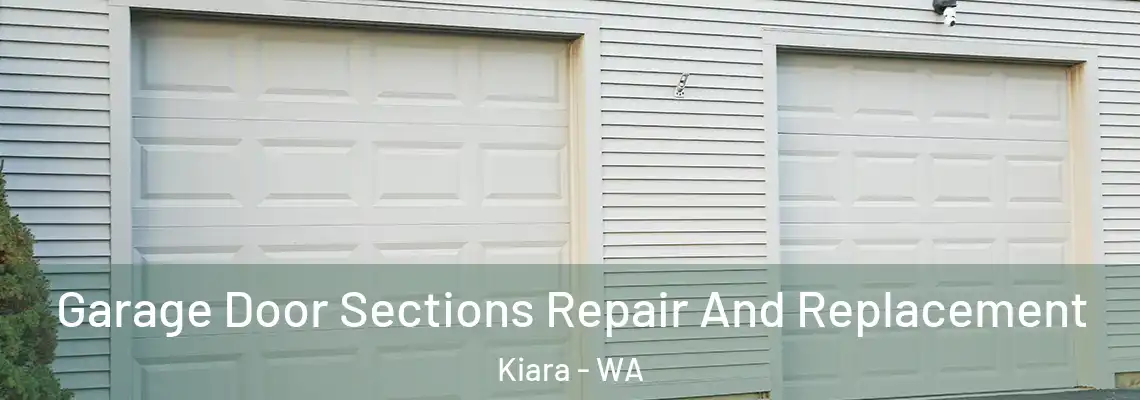 Garage Door Sections Repair And Replacement Kiara - WA