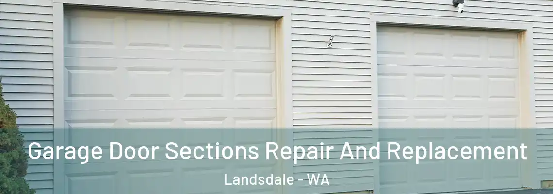  Garage Door Sections Repair And Replacement Landsdale - WA