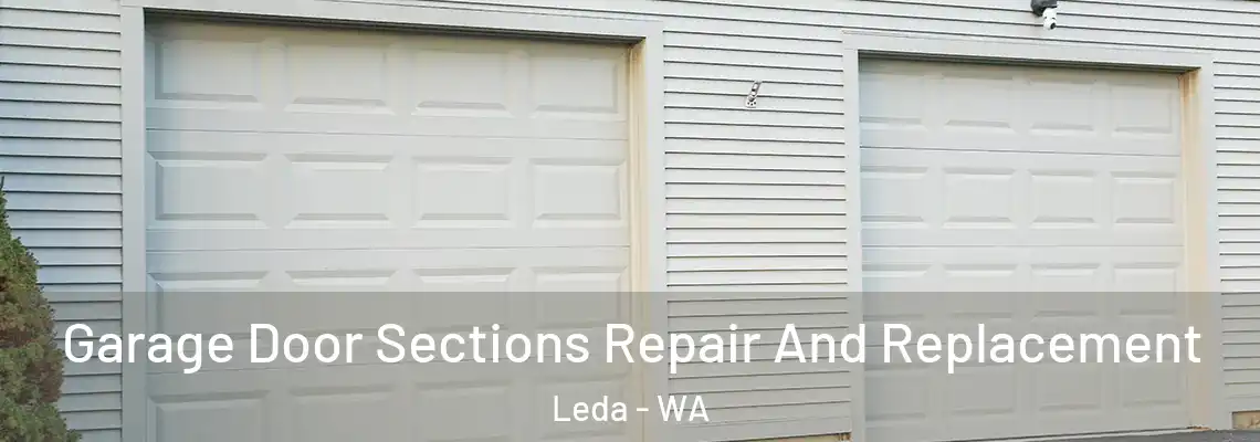 Garage Door Sections Repair And Replacement Leda - WA