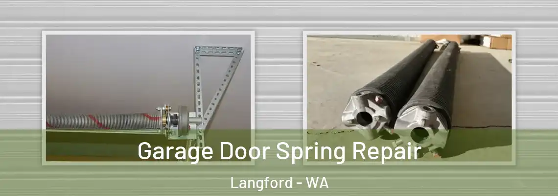 Garage Door Spring Repair Langford - WA