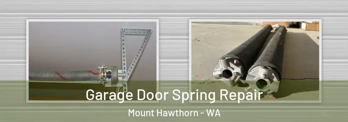 Garage Door Spring Repair Mount Hawthorn - WA
