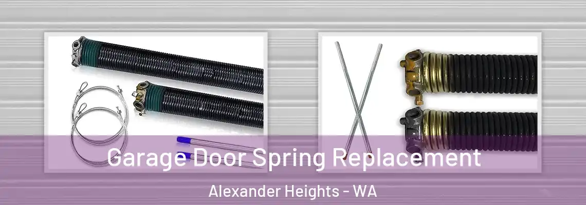 Garage Door Spring Replacement Alexander Heights - WA