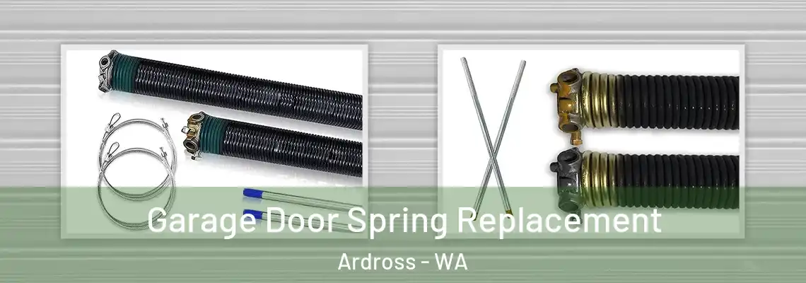 Garage Door Spring Replacement Ardross - WA