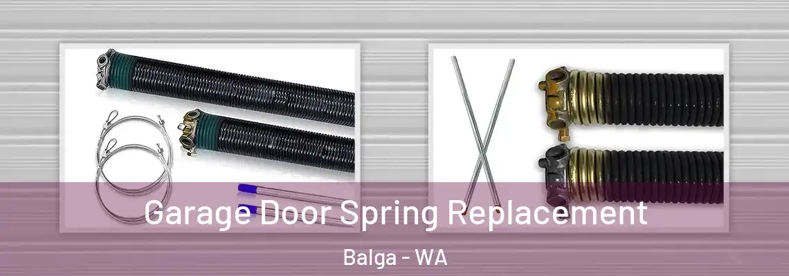 Garage Door Spring Replacement Balga - WA