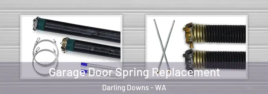 Garage Door Spring Replacement Darling Downs - WA