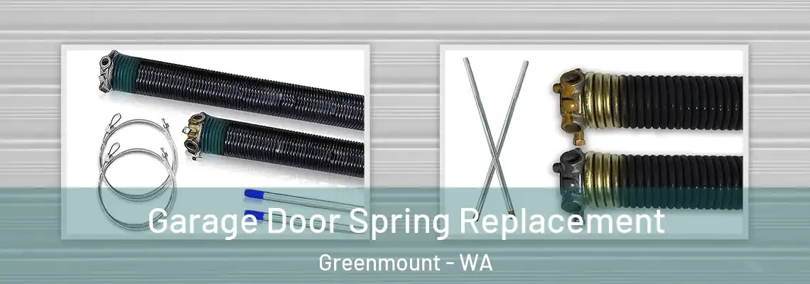 Garage Door Spring Replacement Greenmount - WA