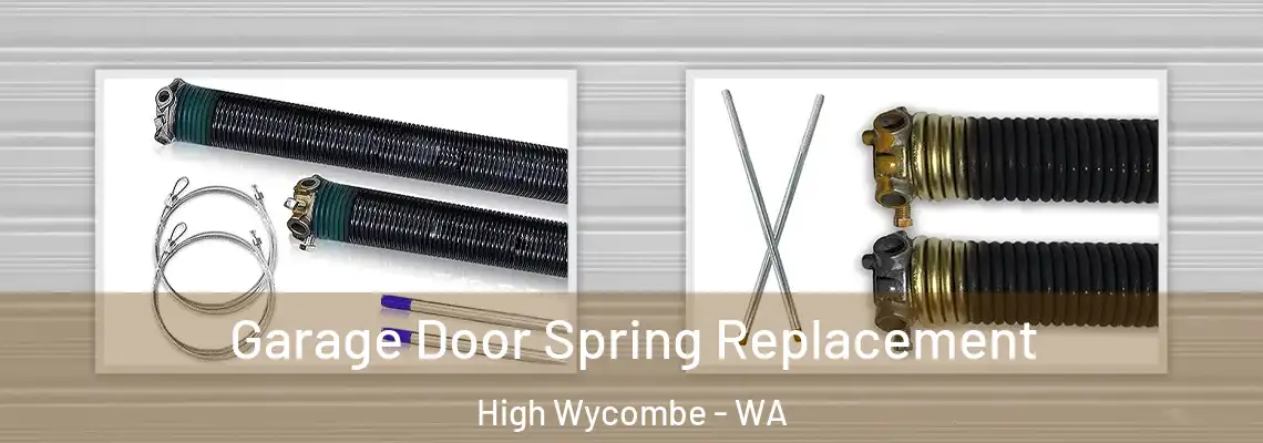 Garage Door Spring Replacement High Wycombe - WA