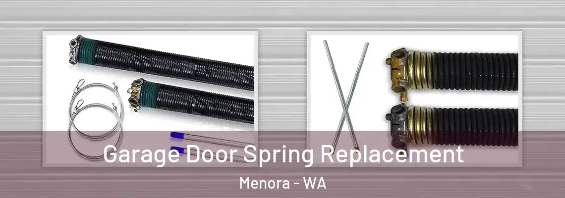 Garage Door Spring Replacement Menora - WA