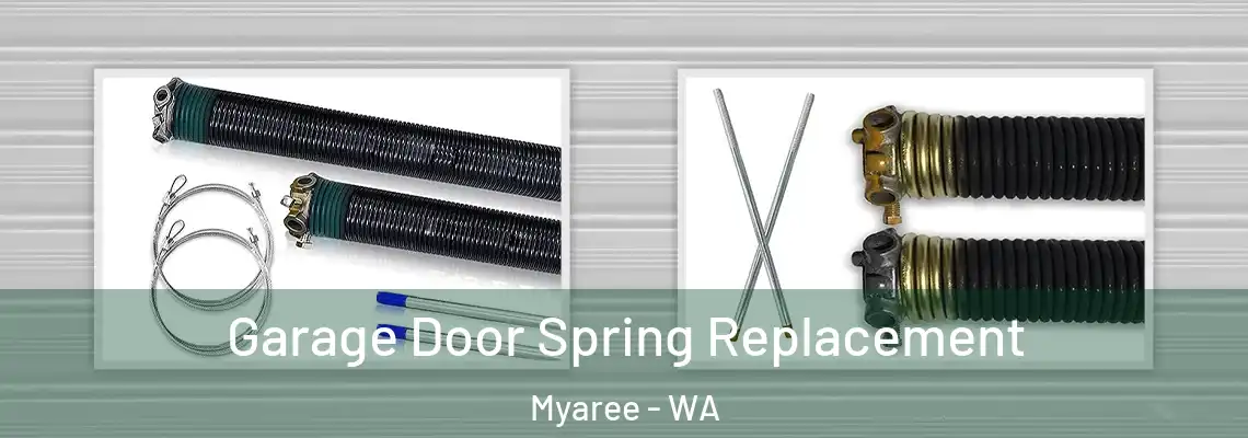 Garage Door Spring Replacement Myaree - WA