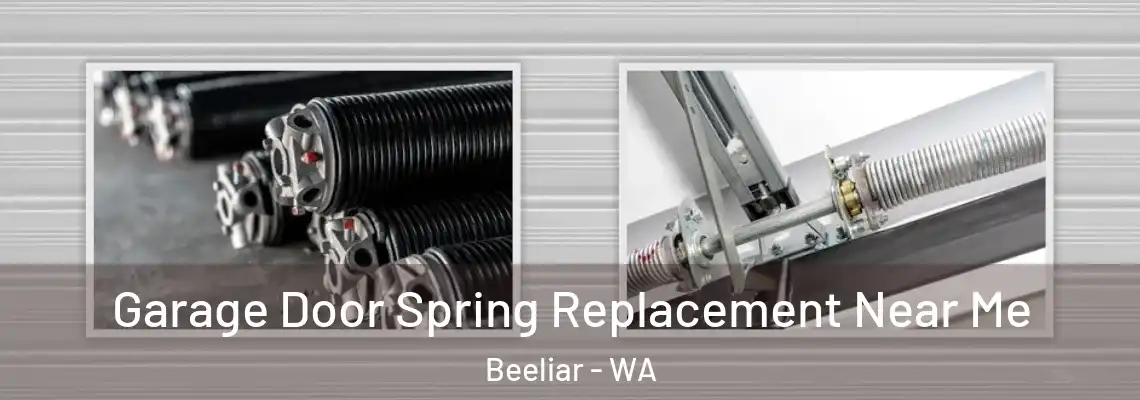 Garage Door Spring Replacement Near Me Beeliar - WA
