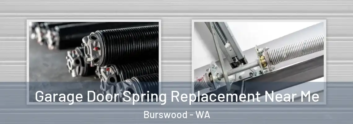 Garage Door Spring Replacement Near Me Burswood - WA