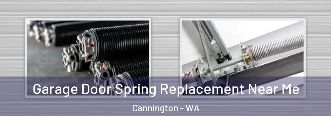 Garage Door Spring Replacement Near Me Cannington - WA