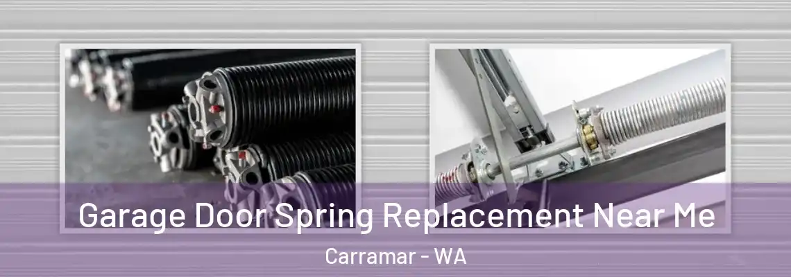 Garage Door Spring Replacement Near Me Carramar - WA