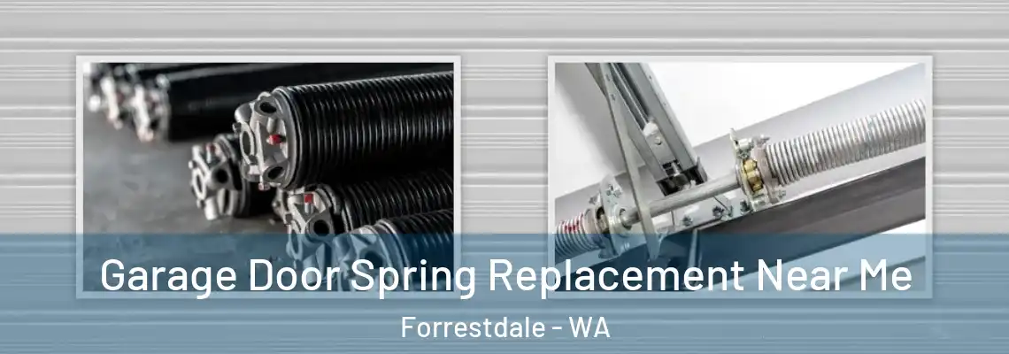 Garage Door Spring Replacement Near Me Forrestdale - WA