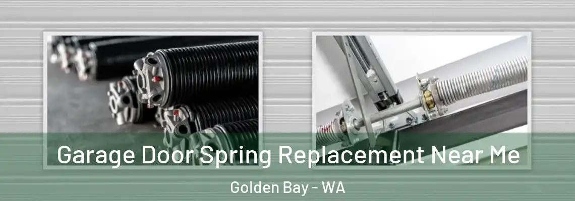 Garage Door Spring Replacement Near Me Golden Bay - WA