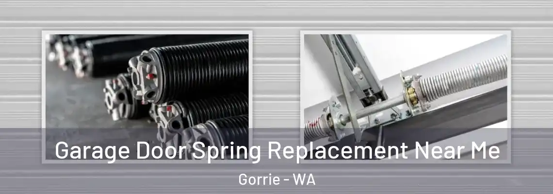 Garage Door Spring Replacement Near Me Gorrie - WA