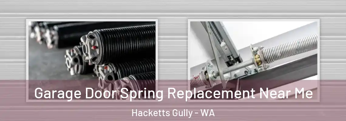 Garage Door Spring Replacement Near Me Hacketts Gully - WA