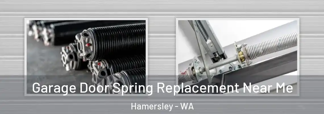 Garage Door Spring Replacement Near Me Hamersley - WA
