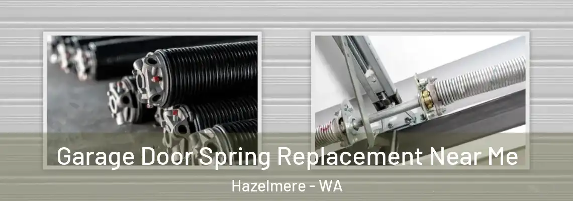 Garage Door Spring Replacement Near Me Hazelmere - WA