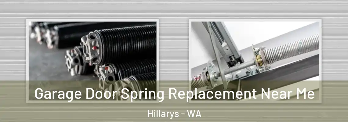 Garage Door Spring Replacement Near Me Hillarys - WA