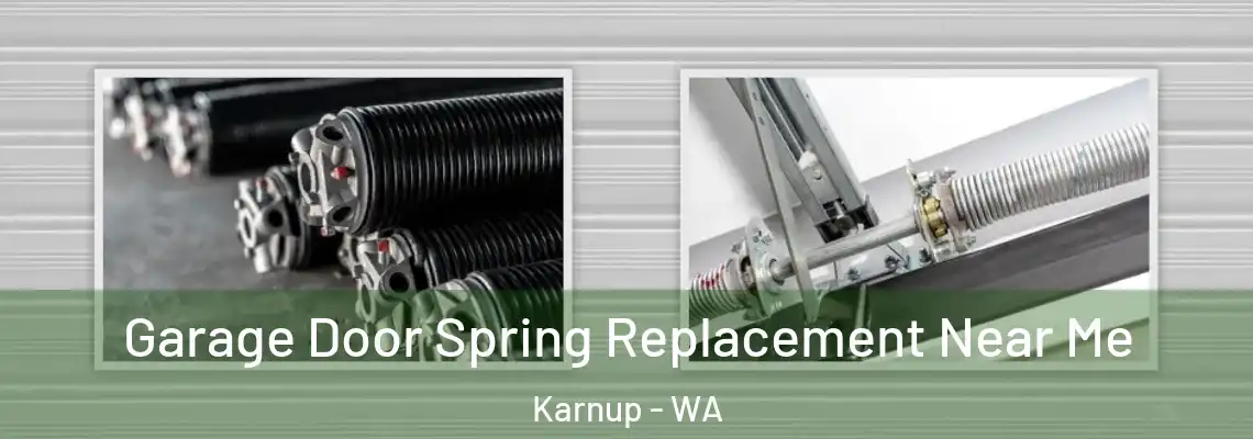 Garage Door Spring Replacement Near Me Karnup - WA