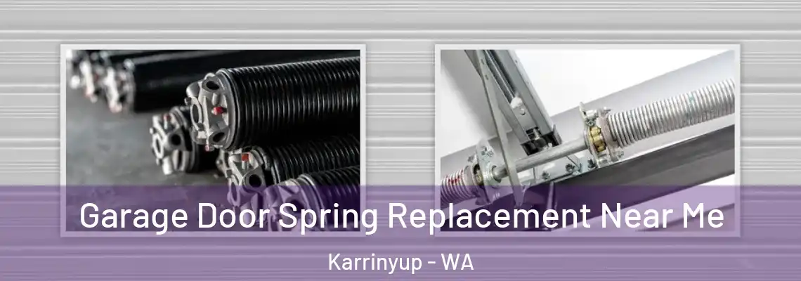 Garage Door Spring Replacement Near Me Karrinyup - WA