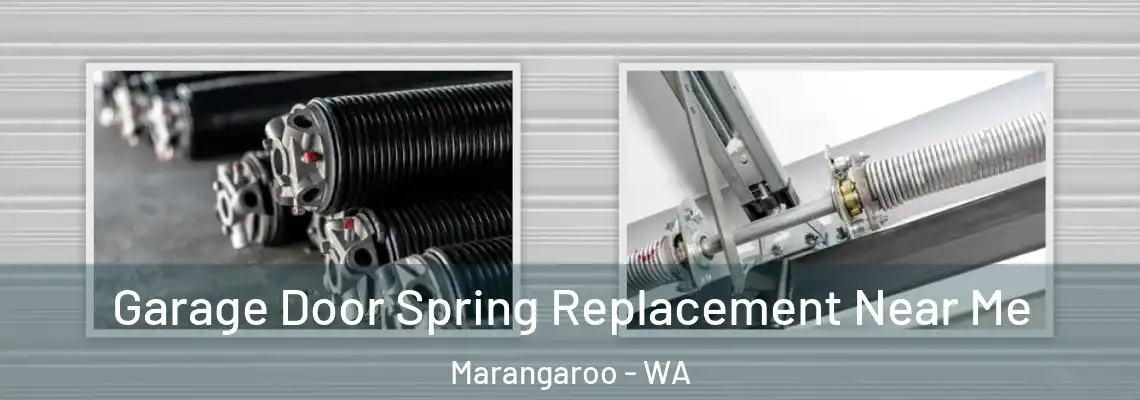 Garage Door Spring Replacement Near Me Marangaroo - WA