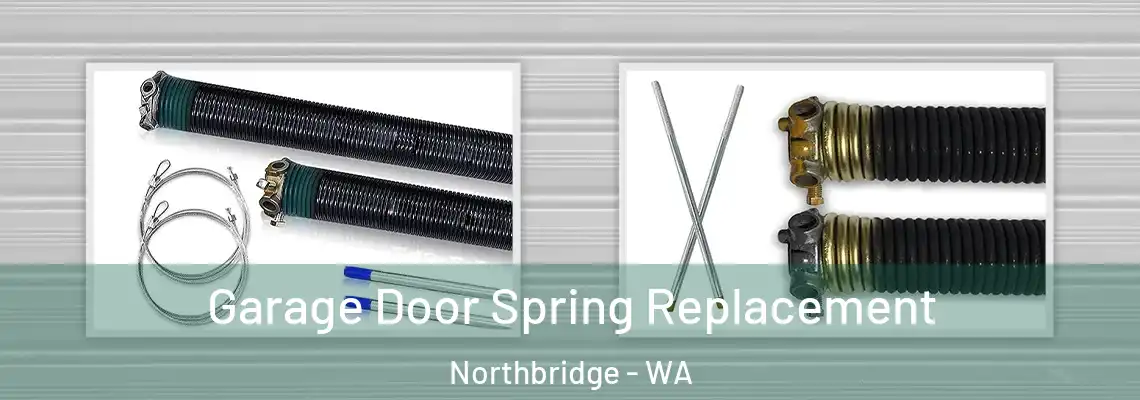 Garage Door Spring Replacement Northbridge - WA