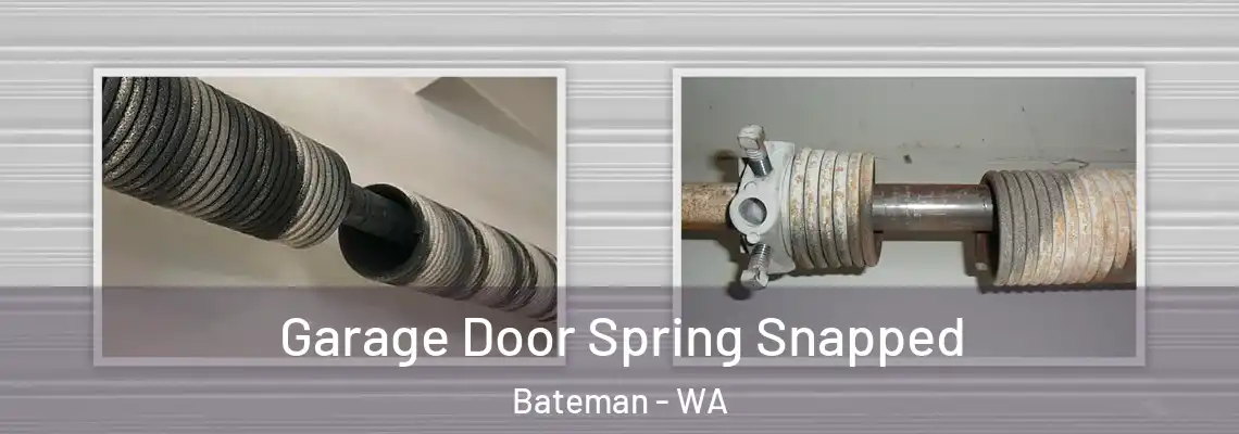  Garage Door Spring Snapped Bateman - WA