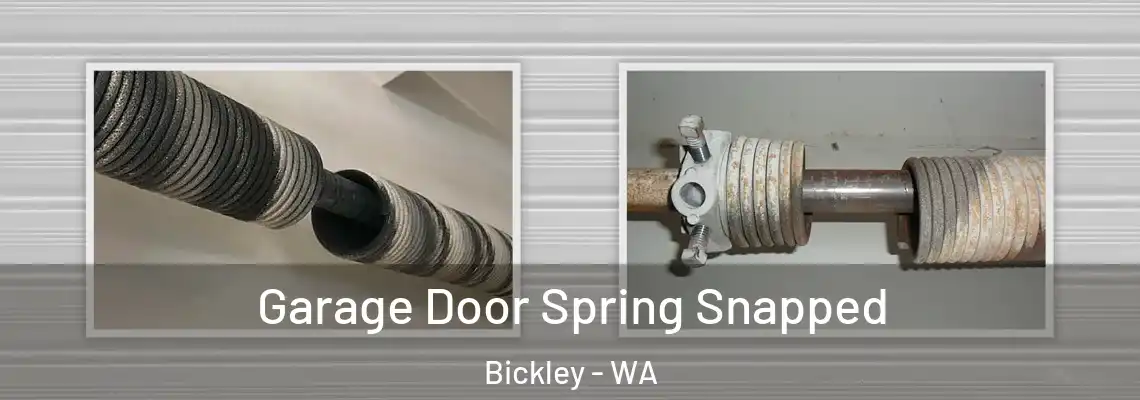 Garage Door Spring Snapped Bickley - WA