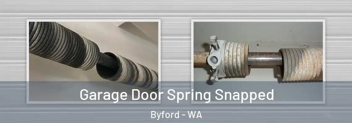  Garage Door Spring Snapped Byford - WA