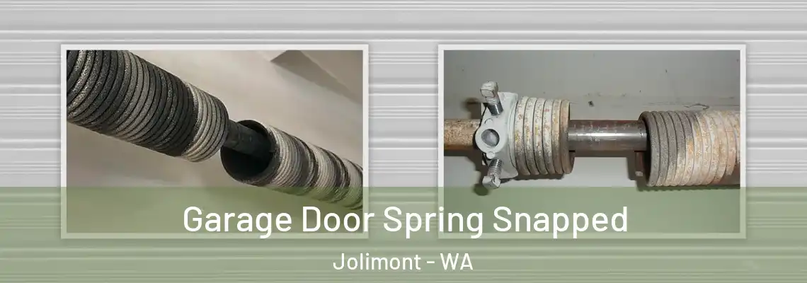 Garage Door Spring Snapped Jolimont - WA