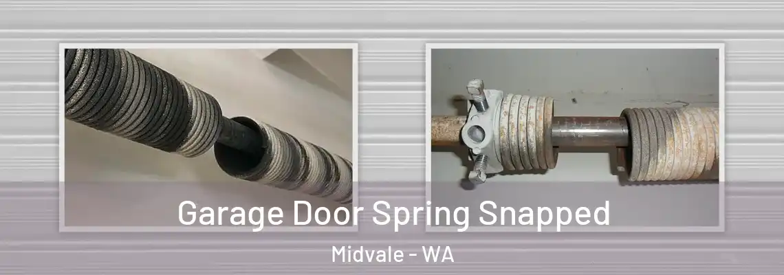Garage Door Spring Snapped Midvale - WA