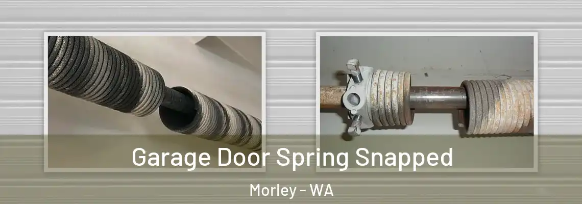Garage Door Spring Snapped Morley - WA