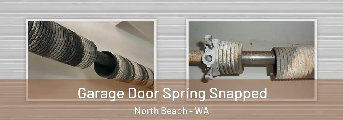 Garage Door Spring Snapped North Beach - WA
